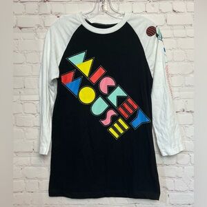 Disney Parks Mickey Mouse Raglan Style Top